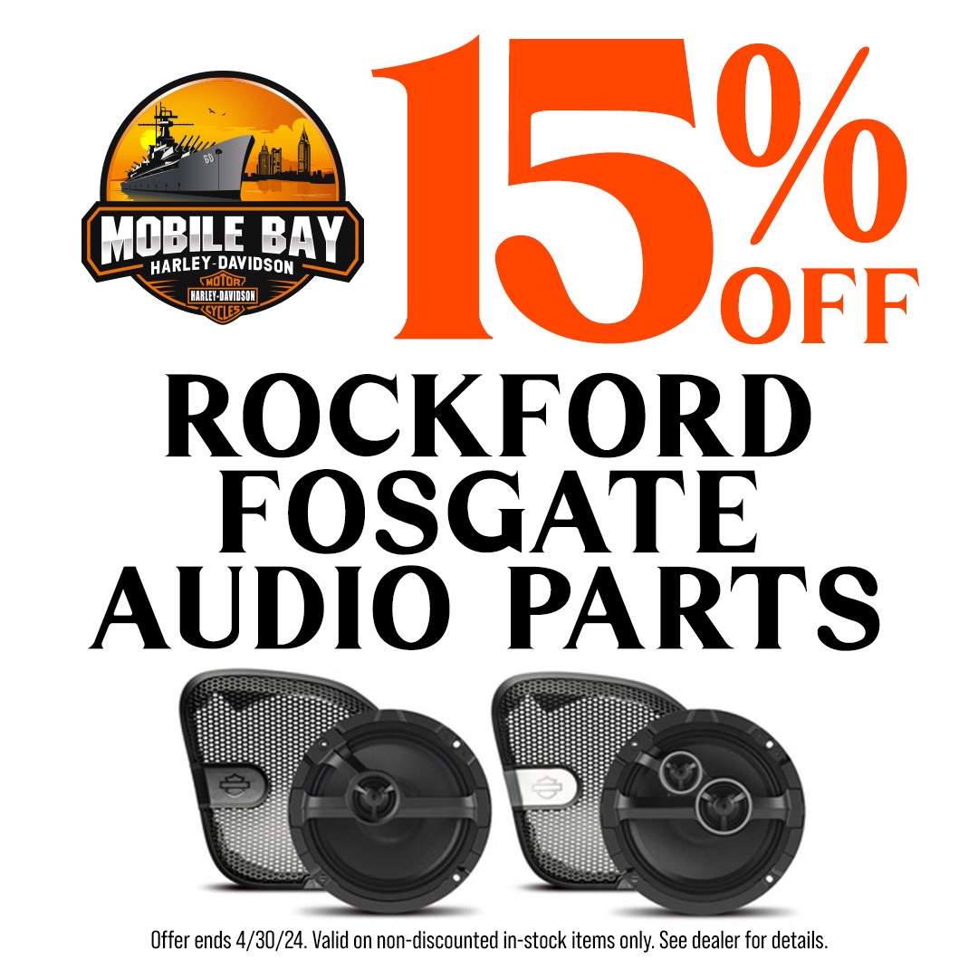 15% Off Rockford Fosgate Audio Parts