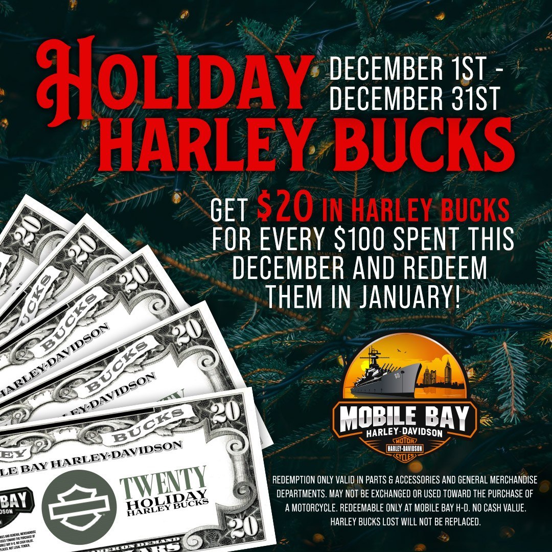 Holiday Harley Bucks
